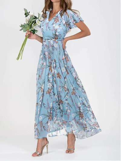 Eleanor I Elegantes Midi-Kleid