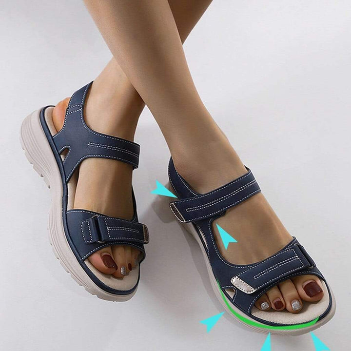 Gitte | Komfortable Justerbare Sandaler