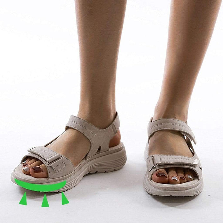 Gitte | Komfortable Justerbare Sandaler