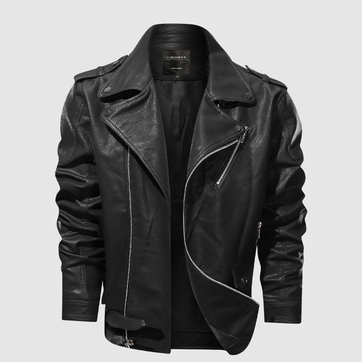 Axel™ | Klassisk Biker Læderjakke