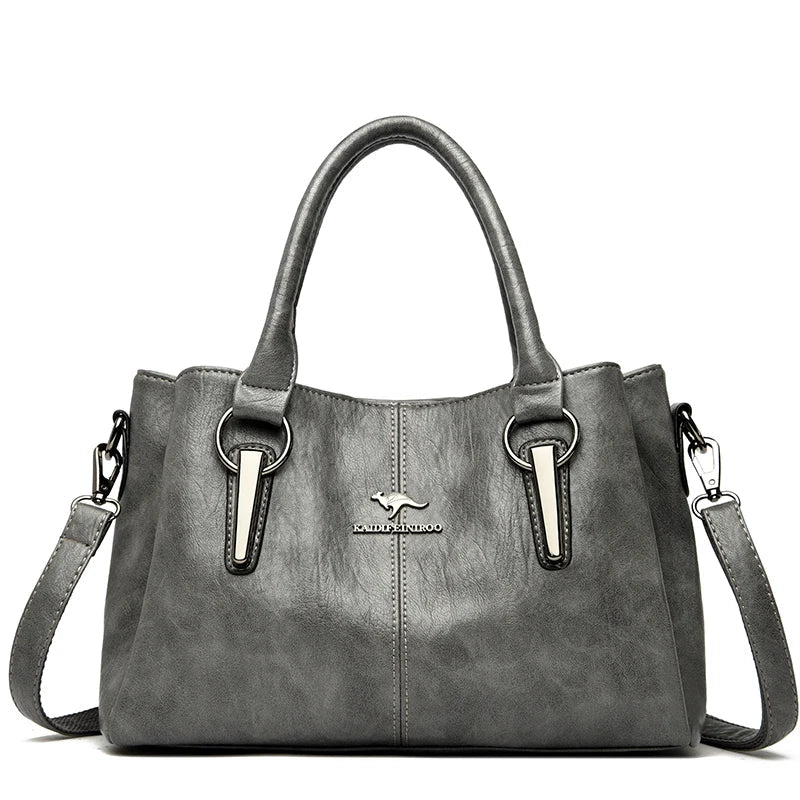 Kaja™ | Blødt læder crossbody taske