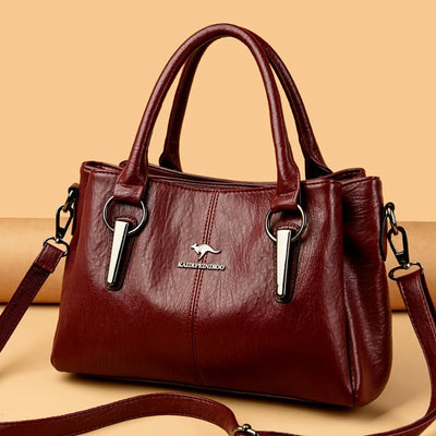 Kaja™ | Blødt læder crossbody taske