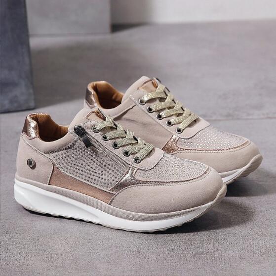 Mirjam I Ortopædiske Sneakers med Lynlås