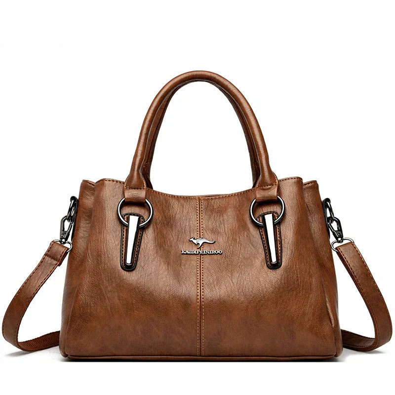 Kaja™ | Blødt læder crossbody taske