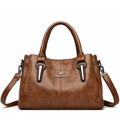 Kaja™ | Blødt læder crossbody taske
