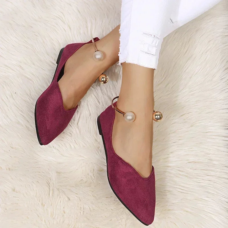 Rosa | Elegante Spidse Flats