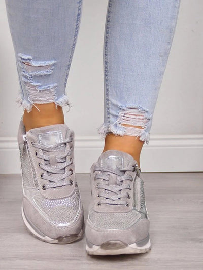 Mirjam I Ortopædiske Sneakers med Lynlås