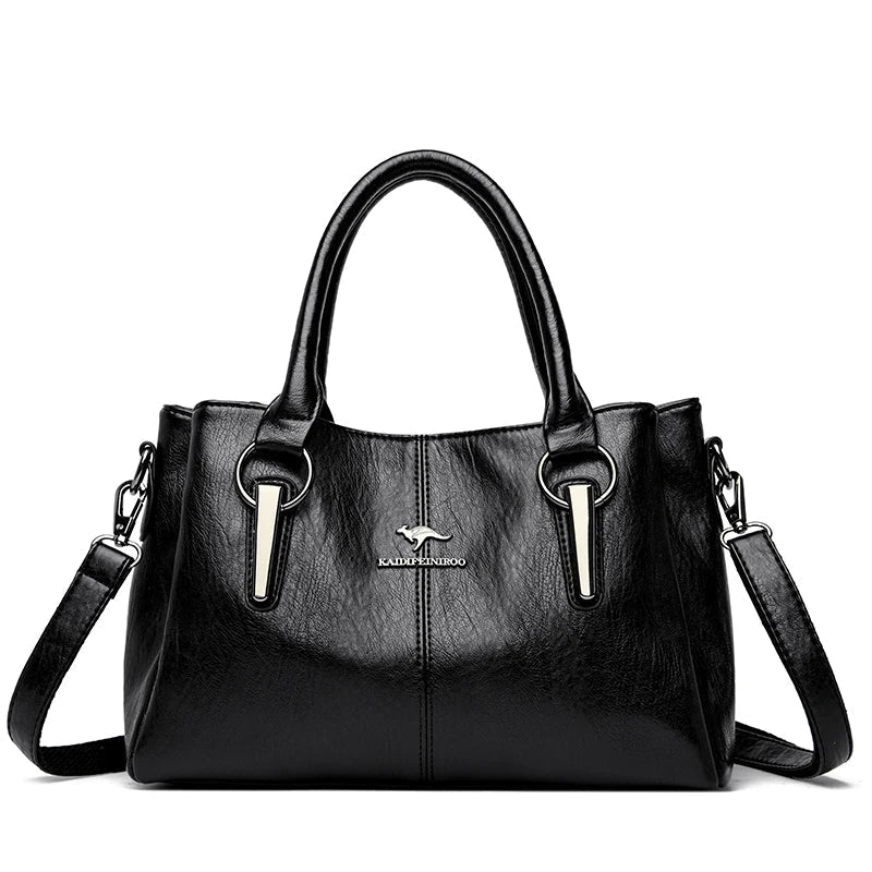 Kaja™ | Blødt læder crossbody taske