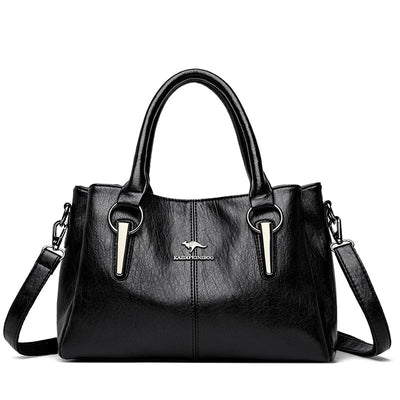 Kaja™ | Blødt læder crossbody taske