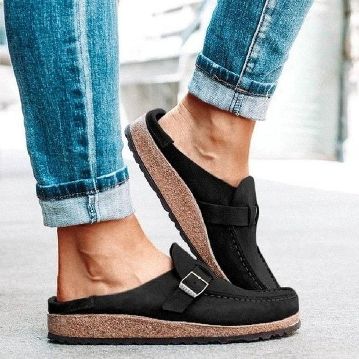 Gabrielle | Stilfulde loafers med spænde
