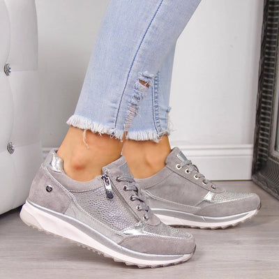 Mirjam I Ortopædiske Sneakers med Lynlås