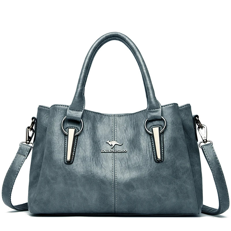 Kaja™ | Blødt læder crossbody taske