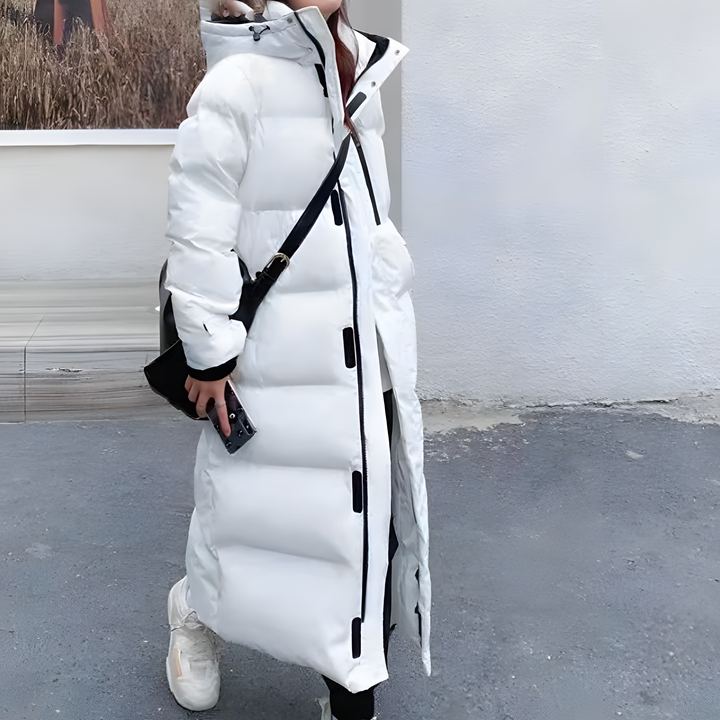 Britta | Stilfuld Premium Lang Pufferjakke