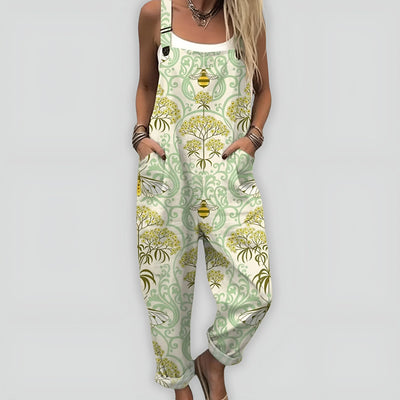 Anja I Komfortabel og Stilfuld Jumpsuit med Løs Pasform