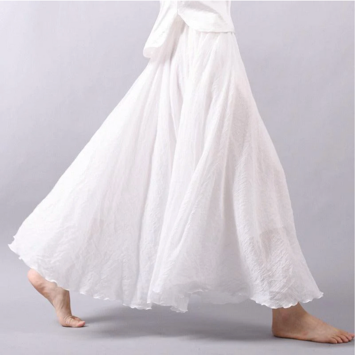Lovise | Elegant Flydende Maxi Nederdel