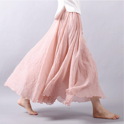 Lovise | Elegant Flydende Maxi Nederdel