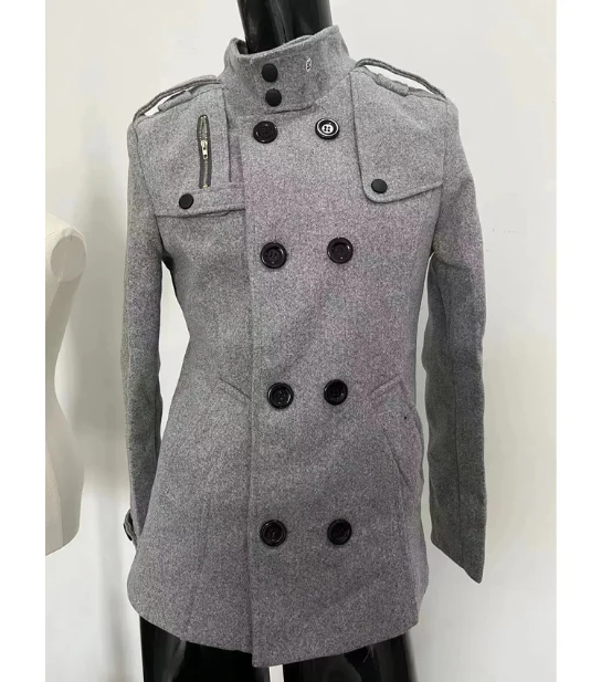 Ragnar | Stilfuld Dobbeltradet Peacoat