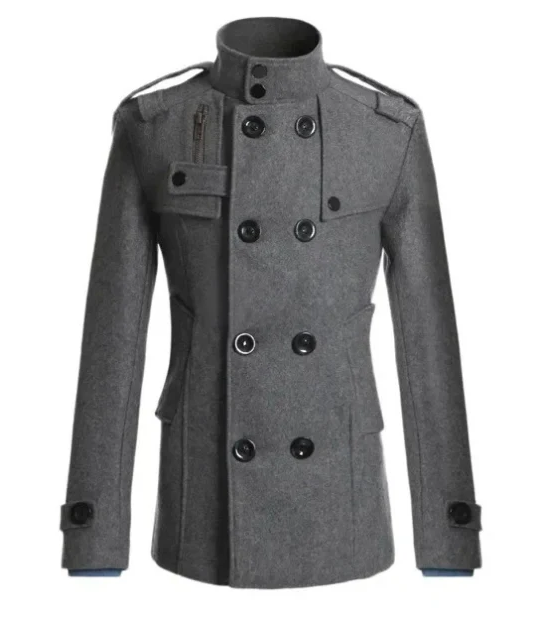 Ragnar | Stilfuld Dobbeltradet Peacoat