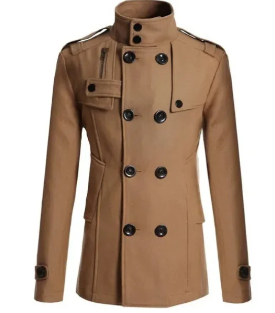 Ragnar | Stilfuld Dobbeltradet Peacoat