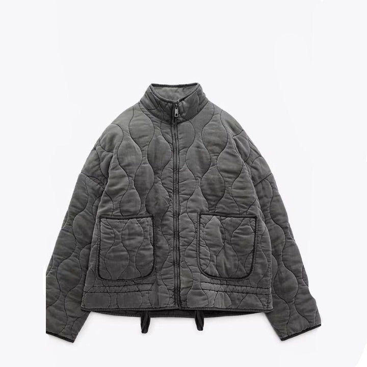 Felicitas | Stilfuld Zip-Up Dunjakke