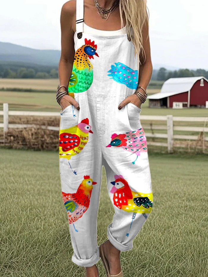 Amélina | Vintage Blomstret Jumpsuit