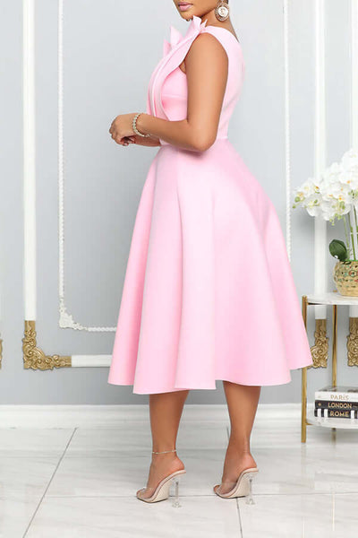Josepha | Stilfuld One-Shoulder A-Line Kjole