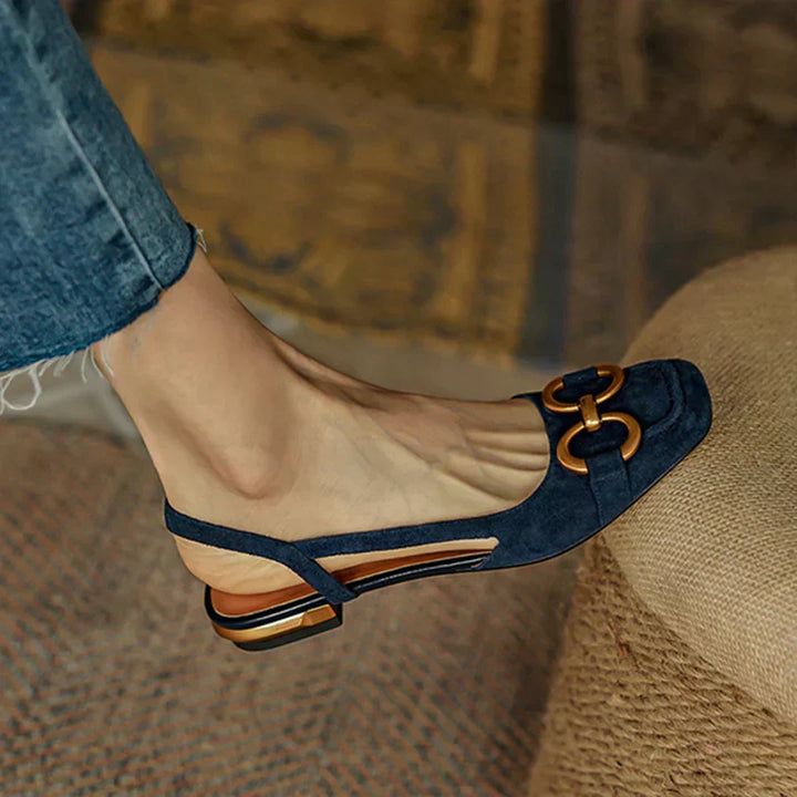 Mattea | Kvinders Slingback Flade Sko
