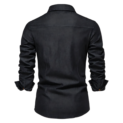 Svend | Stilfuld Button-Up Denim Skjorte