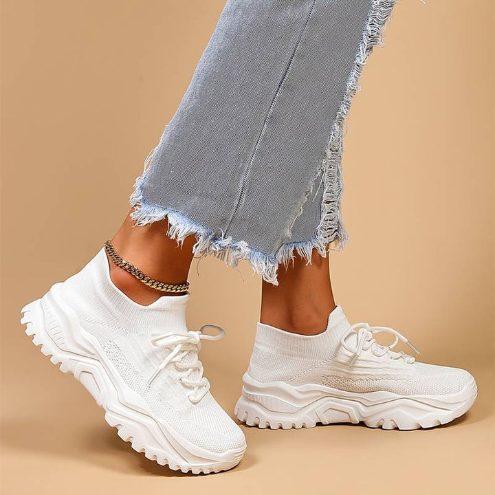 Sandra | Åndbare Strikkede Sneakers