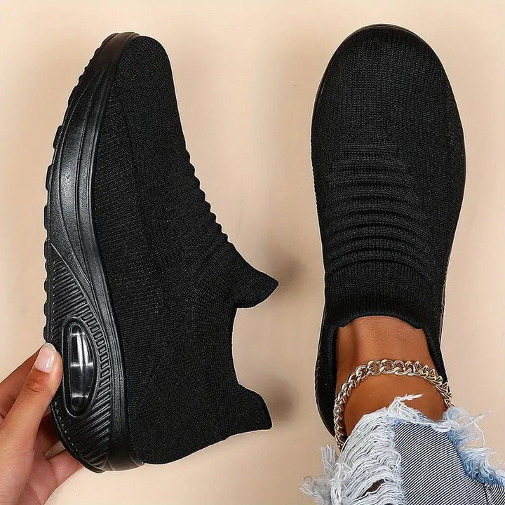 Gitte | Stilfulde Slip-On Strikkede Sneakers