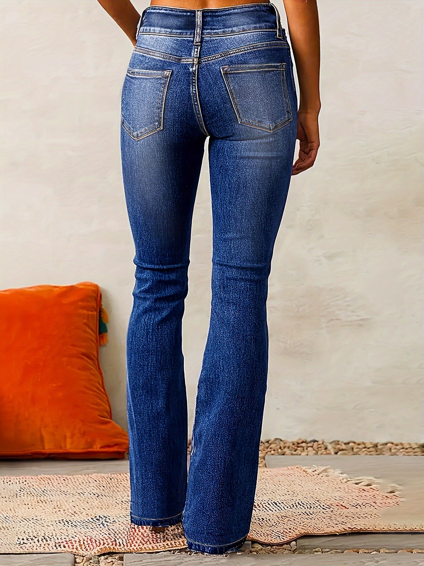 Anne™ | Højtaljede flared jeans