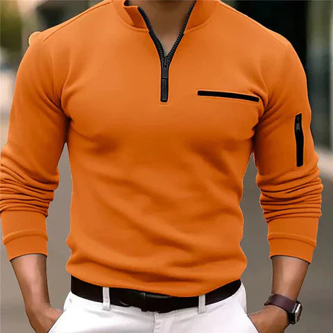 Frode | Stilfuld Zip-Up Pullover