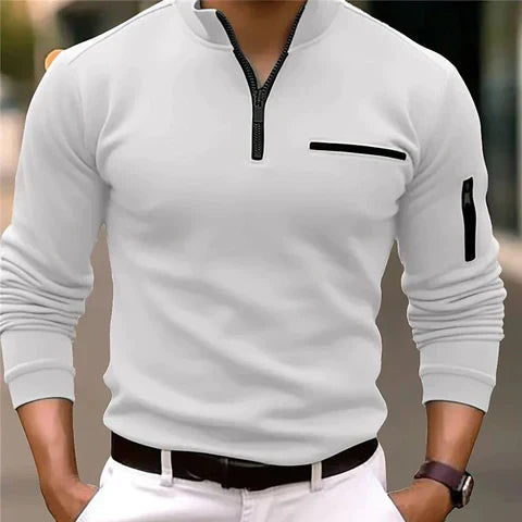 Frode | Stilfuld Zip-Up Pullover