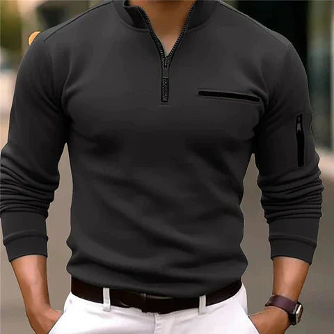 Frode | Stilfuld Zip-Up Pullover