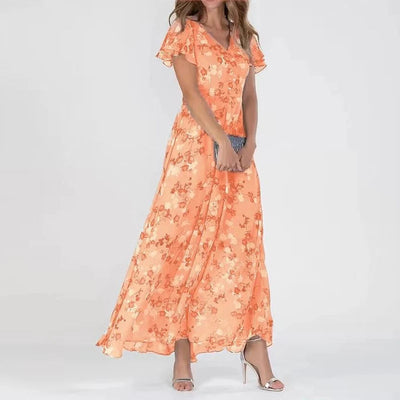 Eleanor I Elegantes Midi-Kleid