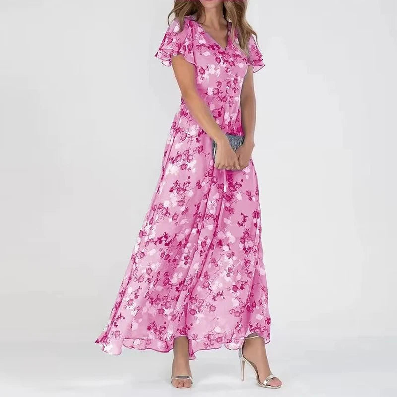 Eleanor I Elegantes Midi-Kleid
