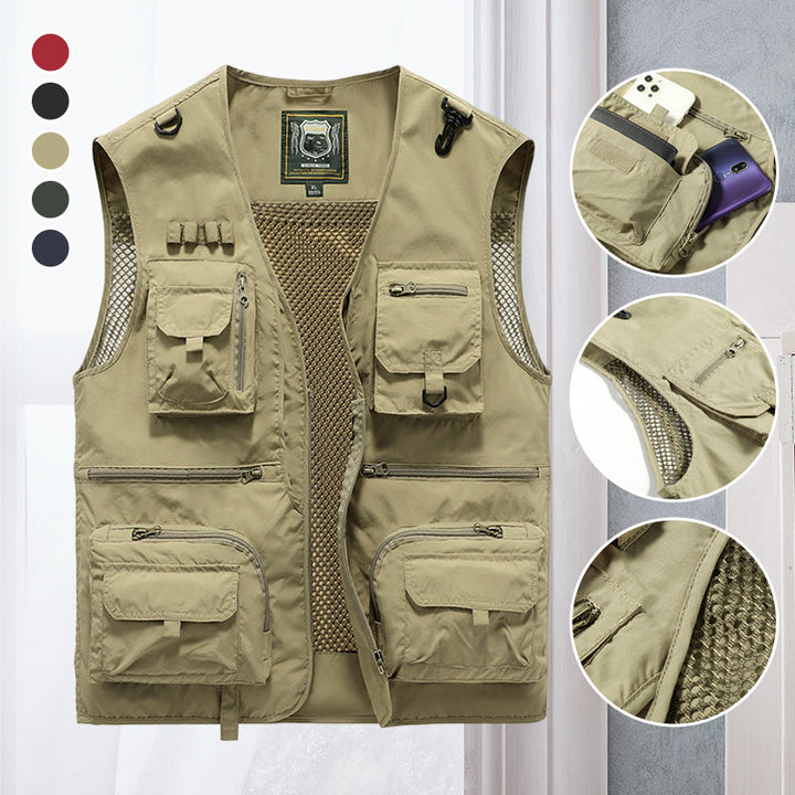 Marius | Utility Multi-lomme Vest