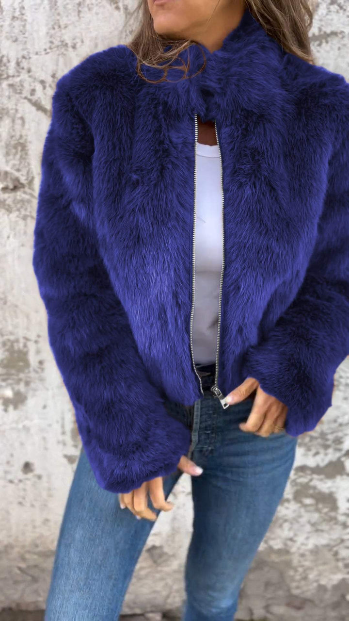 Sarah™ - Faux Fur Jakke