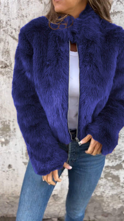 Sarah™ - Faux Fur Jakke