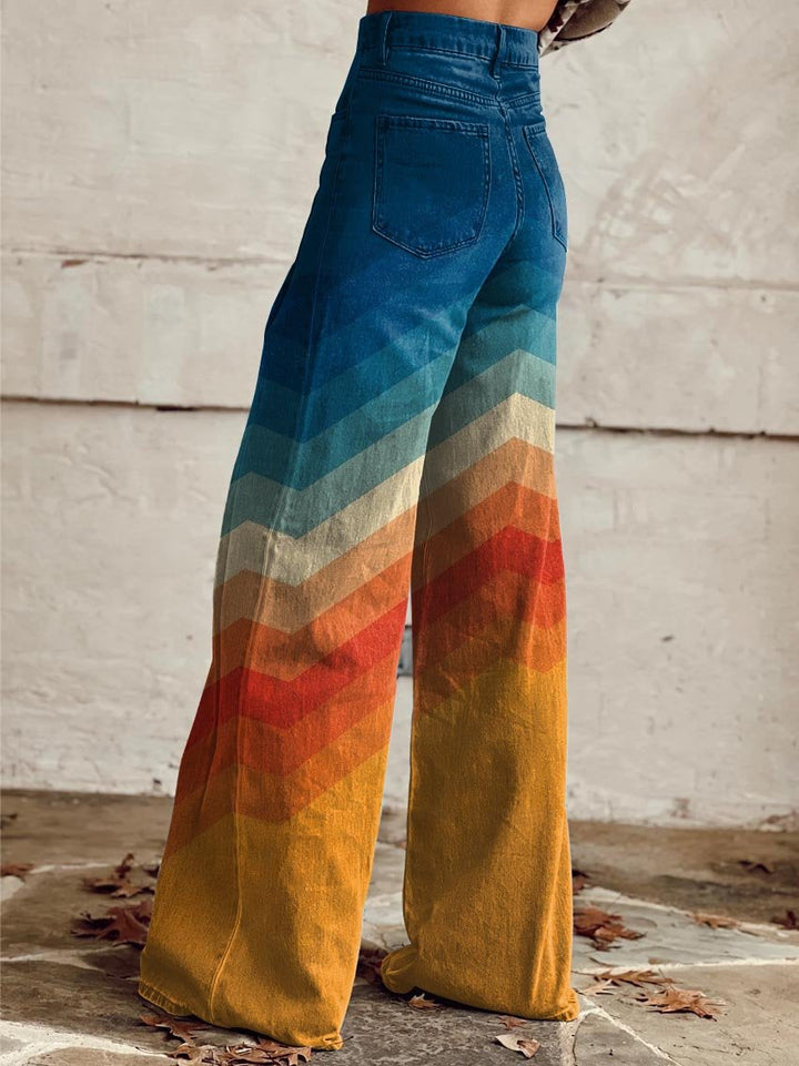 Marianne | Kvinders Retro Wide-Leg Bukser