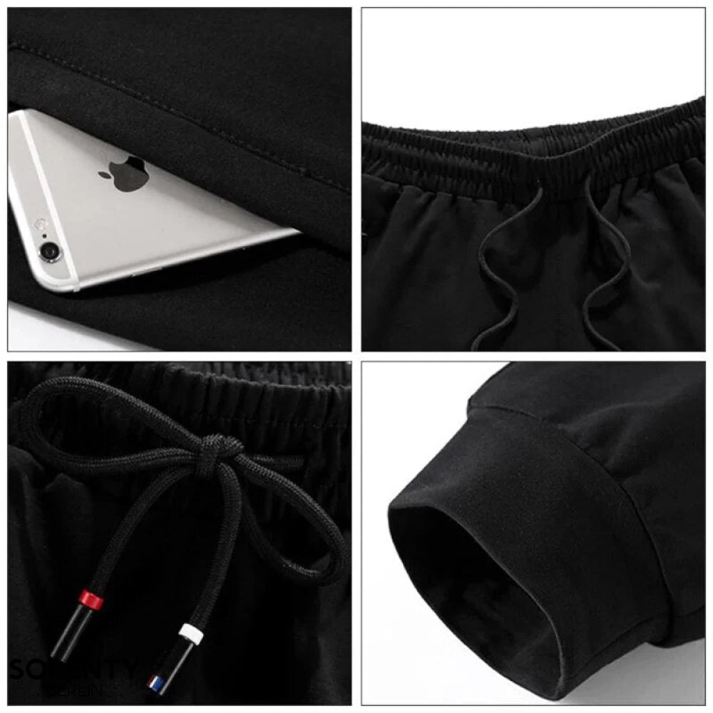 Jørn | Komfortabelt Zip-Up Hoodie Jogger Sæt