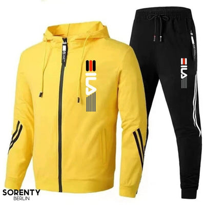 Jørn | Komfortabelt Zip-Up Hoodie Jogger Sæt