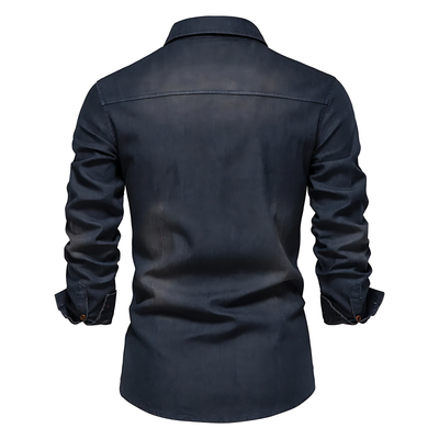 Svend | Stilfuld Button-Up Denim Skjorte