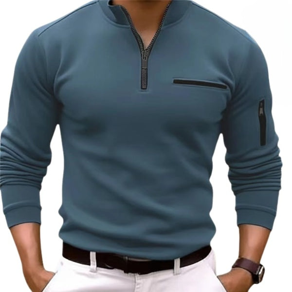 Frode | Stilfuld Zip-Up Pullover