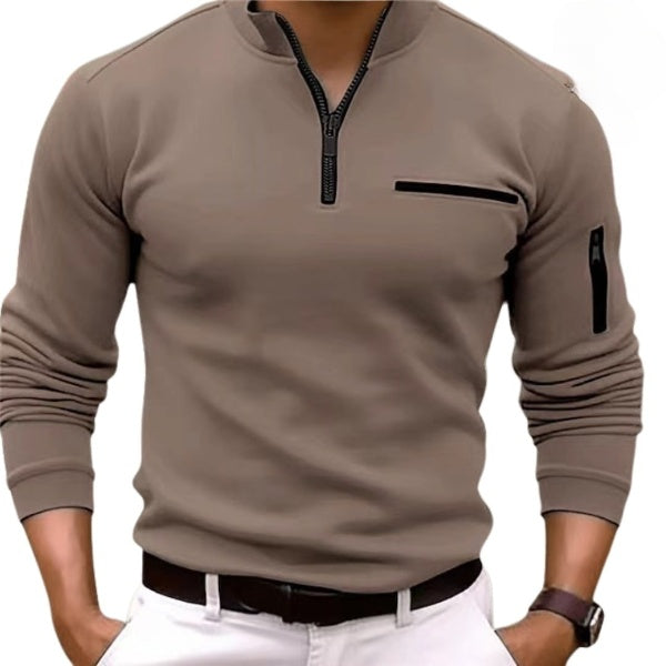 Frode | Stilfuld Zip-Up Pullover