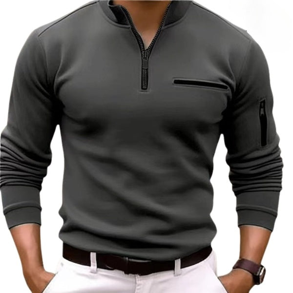 Frode | Stilfuld Zip-Up Pullover