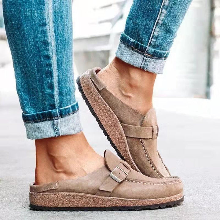 Gabrielle | Stilfulde loafers med spænde
