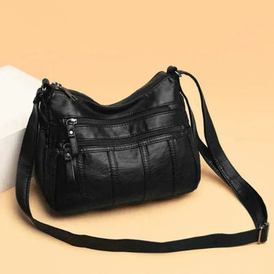 Kaja™ | Blødt Læder Crossbody Taske