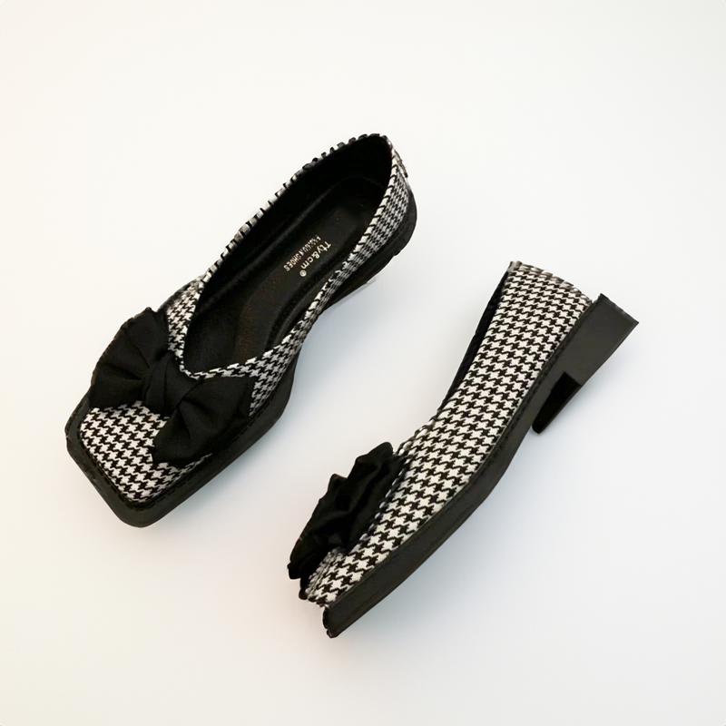 Nanna | Stilfulde Flats med Sløjfedetalje