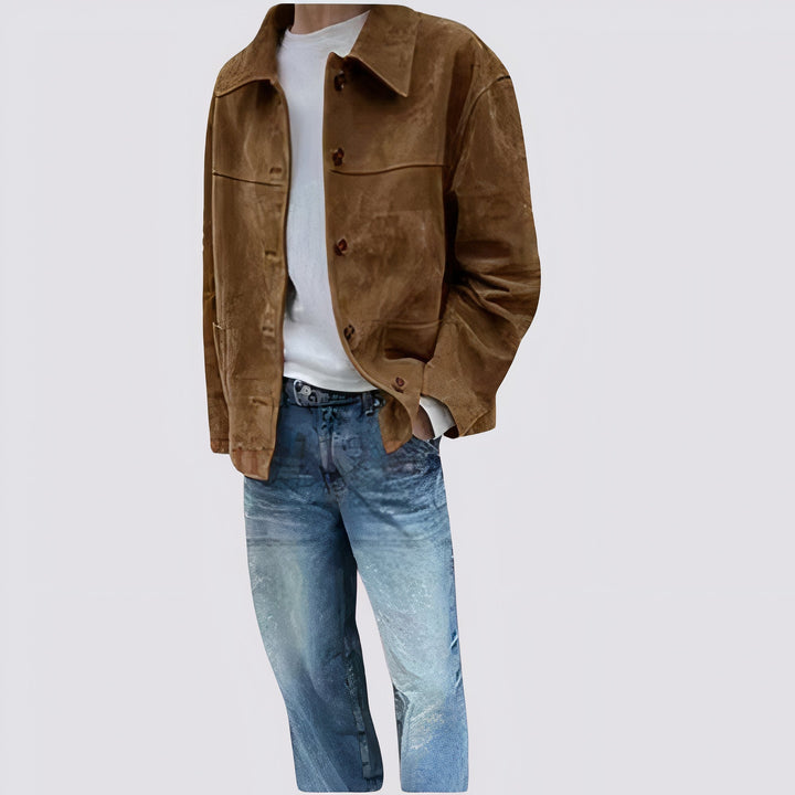 Ejner | Stilig Suede Jakke